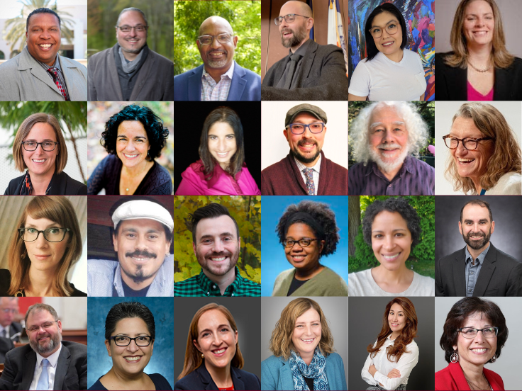 collage of fellows headshots