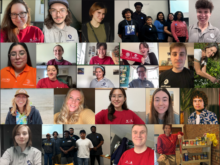 Campus Compact AmeriCorps members