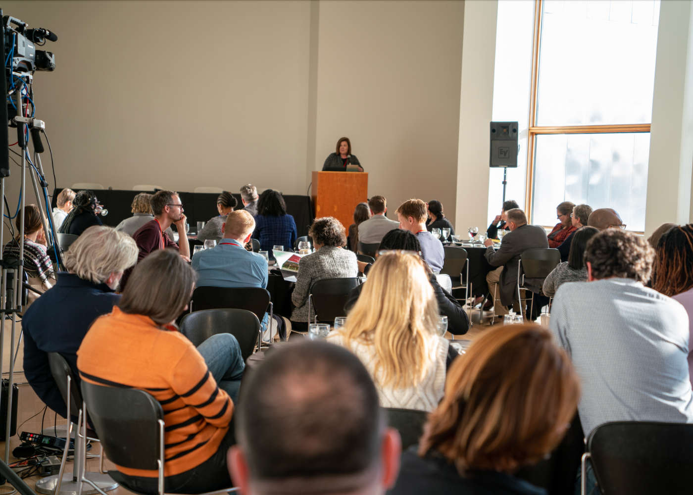 Bobbie Laur welcomes TRUCEN attendees