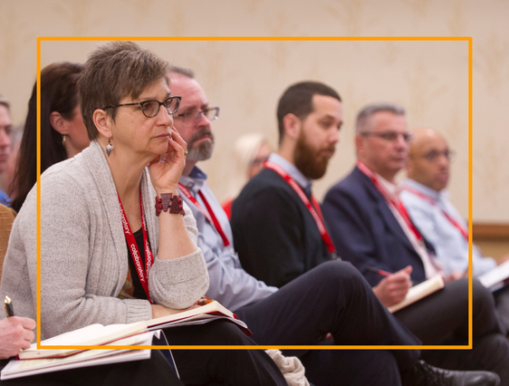 audience at a conference