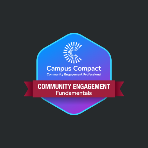 community engagement fundamentals digital badge