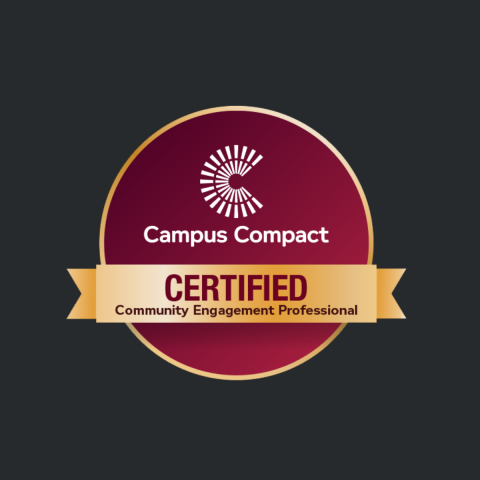 community engagement professional certification digital badge