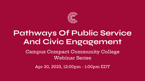 Pathways of Public Service and Civic Engagement 