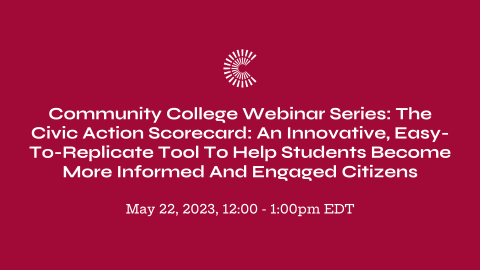 Community College Webinars 2