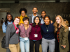 group of students posing for a photo