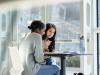 students at a table